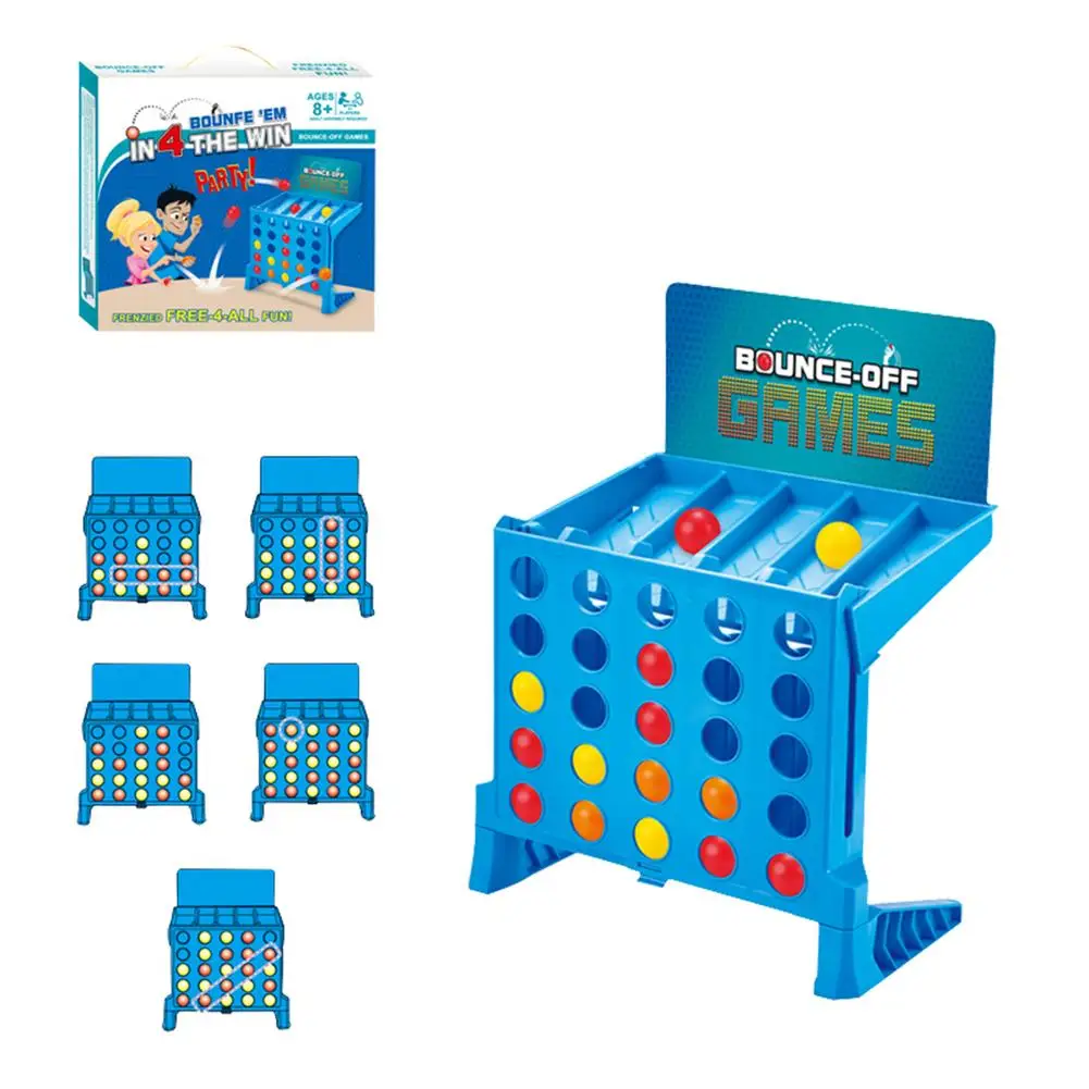 

Large Connect 4 Bouncing Game Four In A Row Line Up Game Connect 4 Shots Game Portable Bounce Ball Linking Shots Game Travel