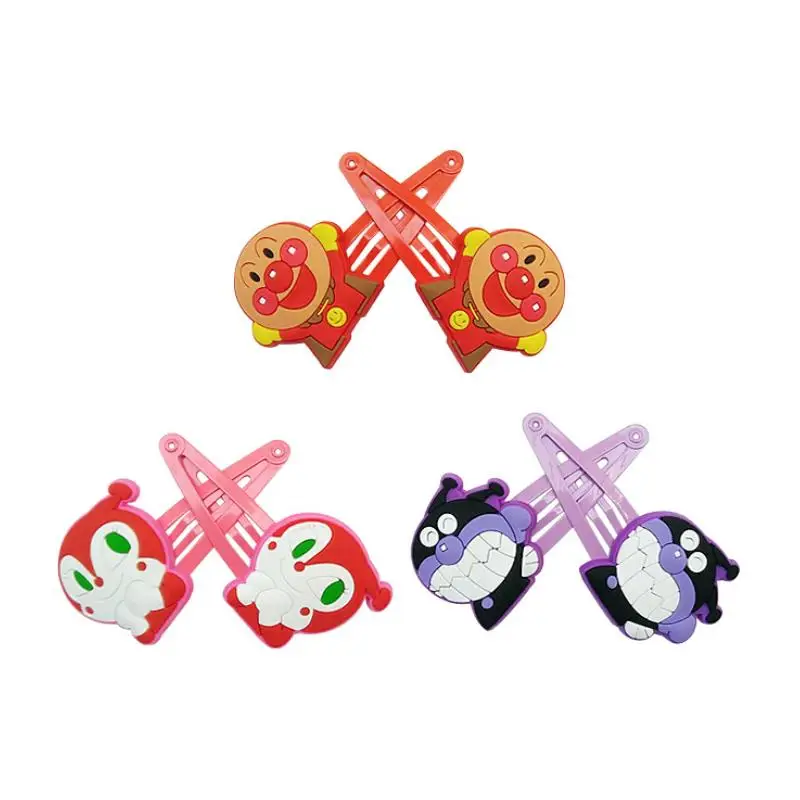 1 пара новые игрушки Anpanman заколка для волос хлеб декоративный дизайн аксессуары