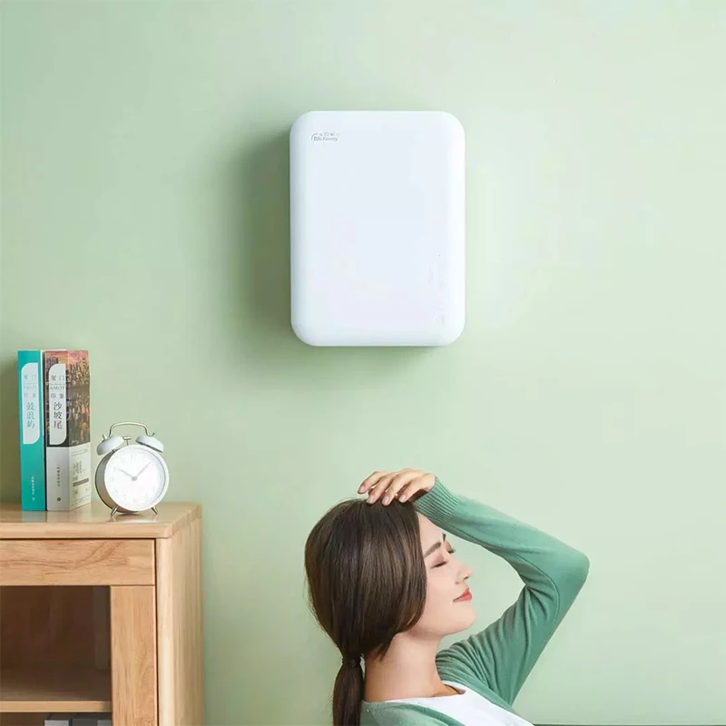 BioFamily N80 Wall mounted Air Purifier Deodorant Formaldehyde Freshener PTC electric heating function APP Control|Очистители