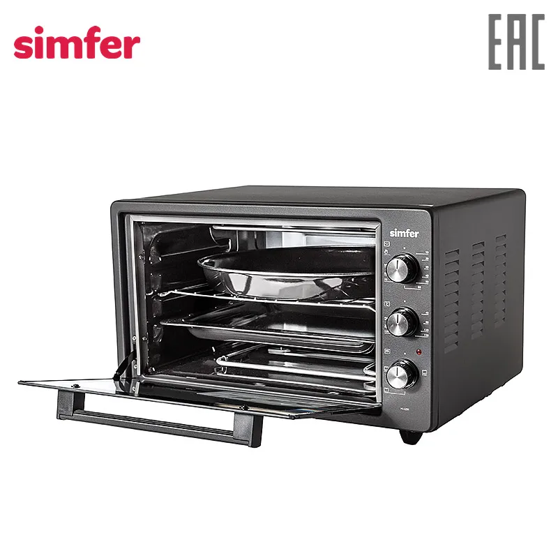 Мини печь Simfer M4201серия Albeni Plus 3 режима работы 2 противня|Духовки| |