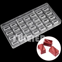 traditional rectangle shapes polycarbonate mold for chocolate cake sweets baking candy mould confectionery tool bakeware dish
