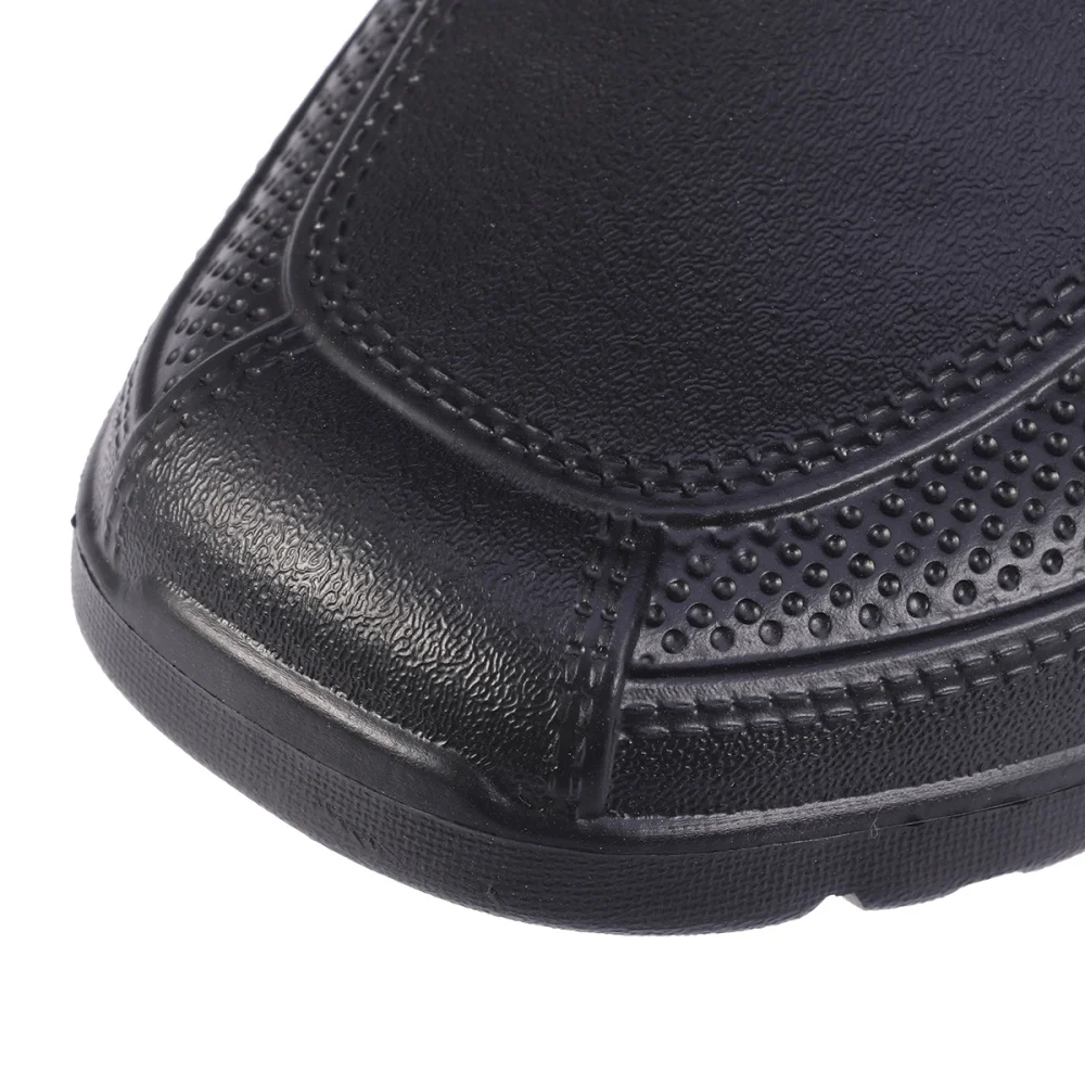

EVA Shoes Non-slip Wear Resistant Chef Shoes Lightweight Comfortable Kitchen Oil-proof Shoes (40 Code, Black)