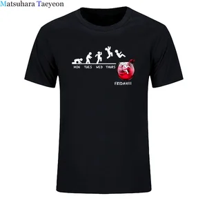 Футболка мужская с коротким рукавом, цифровой принт пятничного пива, расписание дней, понедельник, вторник, четверг, лето