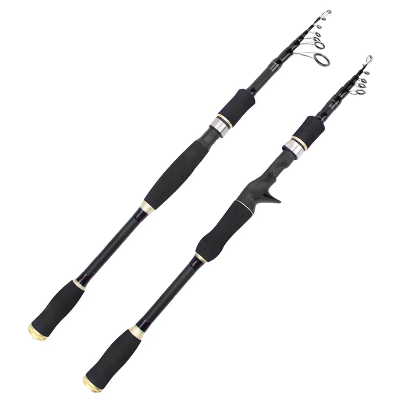 

WH Short section MH Power Casting/Spinning Fishing Rods Carbon Lure Portable distance throwing pole1.8m/2.1m/2.4m/2.7m/3.0m/3.6m