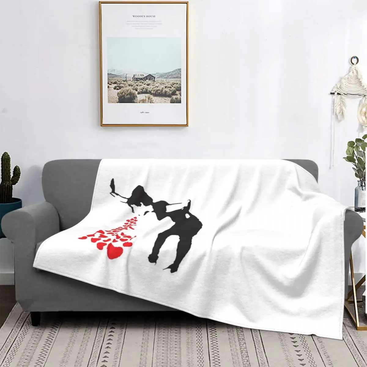 

Lovesick-Manta a cuadros para cama, Protetor de muselina para Baby, Protetor de Winter
