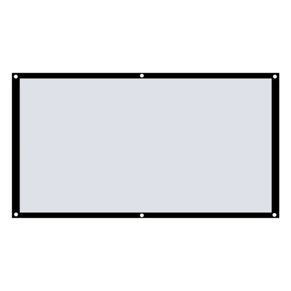 Большой 16:9 складной дизайн домашний проекционный экран кинотеатра наружный