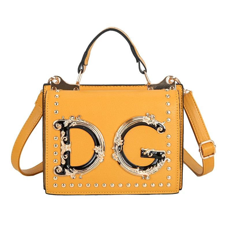 

online celebrity bag 2021 net new small bread individuality creative fashion rivet single shoulder bag