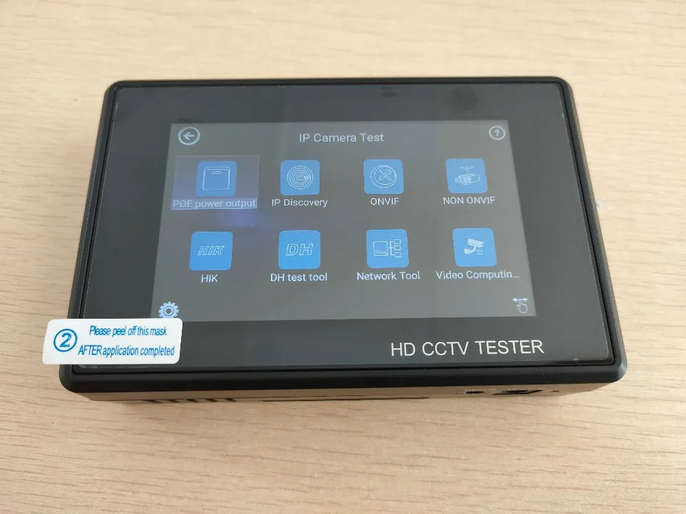 Обновление IPC-1800 плюс IP CCTV камера Камера тестер 5-в-1 H.265 4K IP 8MP TVI 8MP CVI 8MP AHD аналоговые наручные CCTV тестер для контроля уровня сахара в крови с WIF