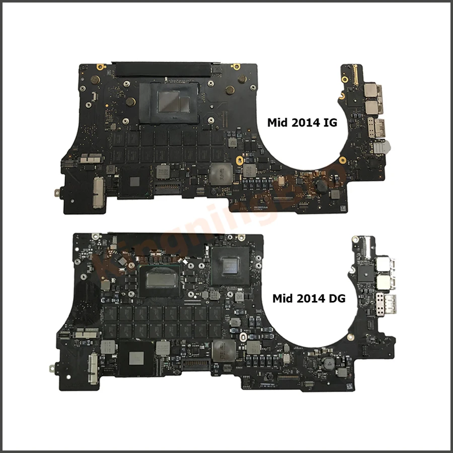 Оригинальный процессор i7 8 Гб 16 материнская плата для Macbook Pro Retina 15 &quotA1398