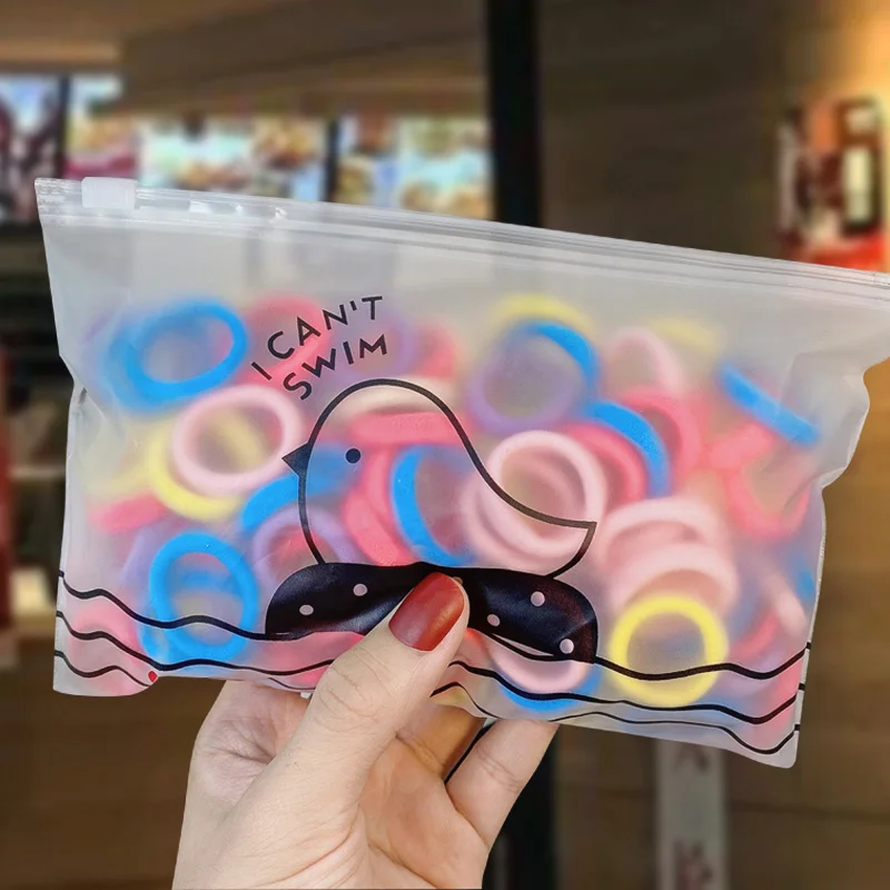 Эластичные резинки для волос девочек 50 цветов Детская резинка цветная маленькая