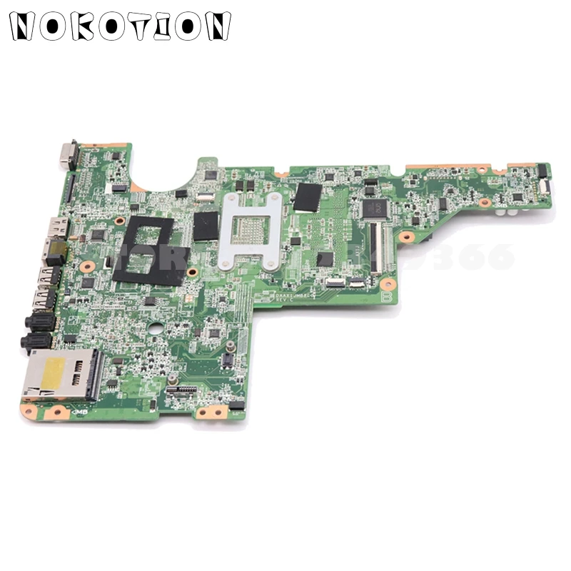 NOKOTION для hp Compaq G62 CQ62 материнская плата для ноутбука I3-350M ЦП DDR3 634648-001 DAAX1JMB8C0 основная плата