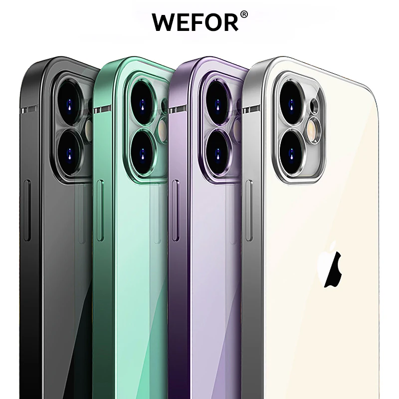 Роскошный Классический чехол с квадратной рамкой для iPhone 11 Pro Max SE2020 мягкий