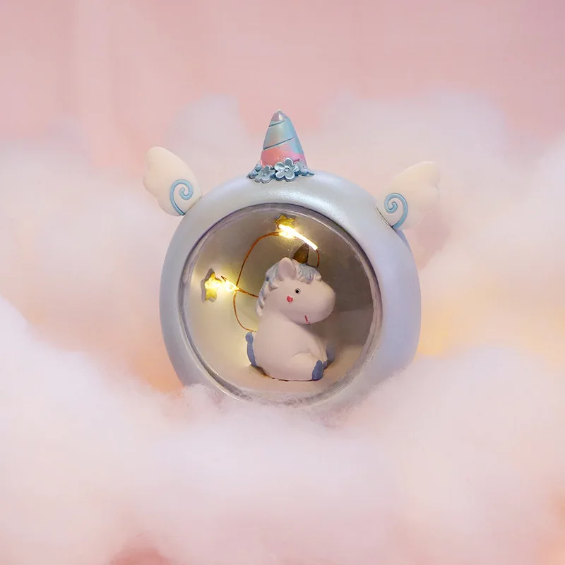 

Children's Luminous Toy unicorn LED light for home decor Christmas bedroom LED light kids birthday baby shower light navidad