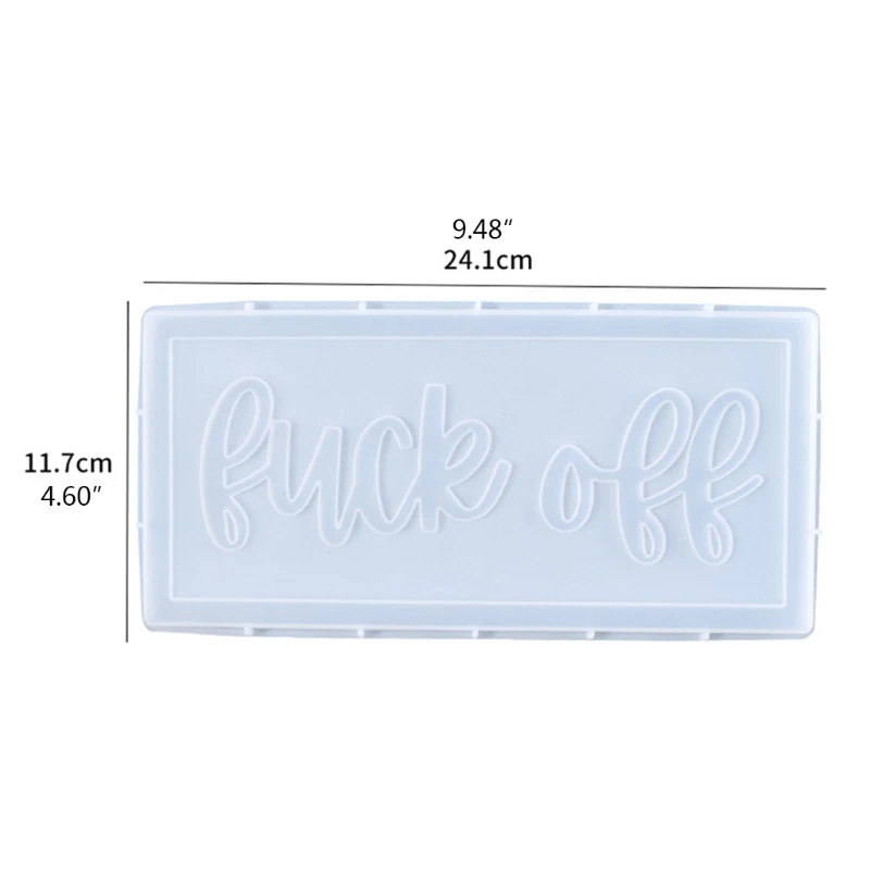 

J60E Hanging Tags Epoxy Resin Mold Doorplate Door Signs Casting Silicone Mould DIY Crafts Home Decorations Making Tools