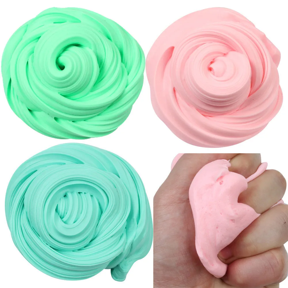 

Cotton Mud Decompression Toys 50ML Venting Clay Multiple Colors Squishy Funny Squeezing Music To Relieve Stress Fidget Toys Pack