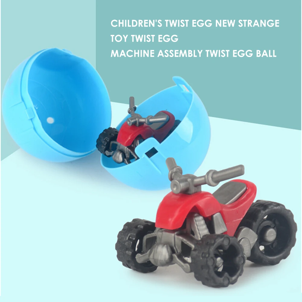 New Twisted Egg Figure Toy Mini Dolls Children Portable Interactive Plastic Capsules Balls Present for Vending Machine | Игрушки и хобби