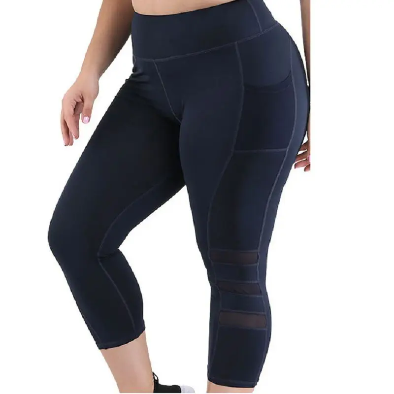 Размера плюс высокое утягивающий корсет на талию Управление фитнес Йога