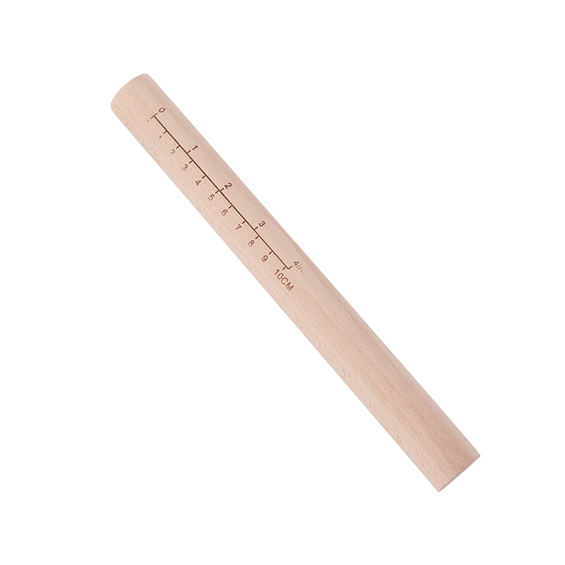 1 шт. рулон торта для печенья из цельного дерева с чехлом домашнего Клецка обертка