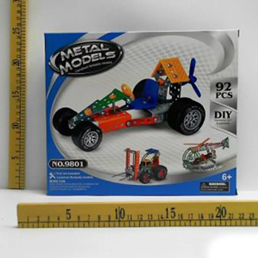 

812417 3D пазл, металлическая модель, Строительный набор, кирпич «сделай сам»