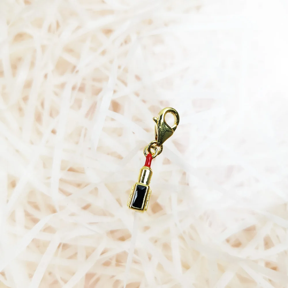 Подвеска с подвеской в виде Красной помады новинка зимы 2019 модные брендовые