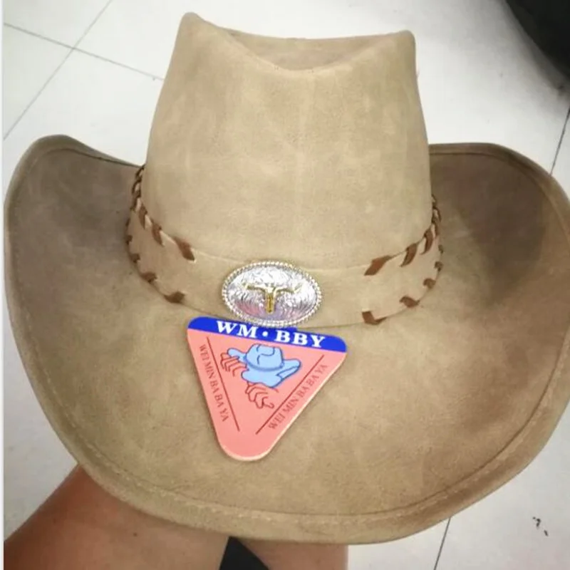 Кепка ковбойская Женская/Мужская из натуральной кожи | Аксессуары для одежды