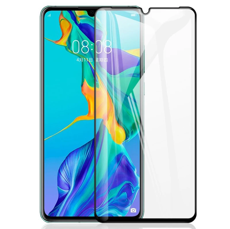 Закаленное стекло с полным покрытием для Huawei Mate 30 Lite Nova 5 Pro P Smart Plus 2019 переднее