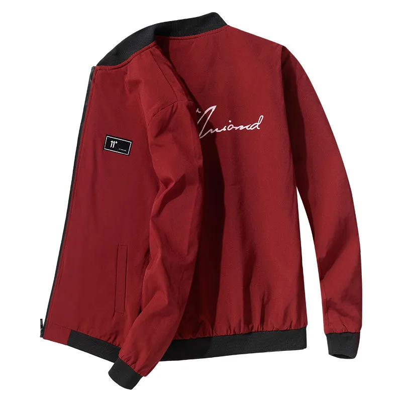2020 Fashion Men Bomber Jacket Slim baseball Jackets Zipper Windbreaker Male Printed Brand Clothing Casual Coats | Мужская одежда