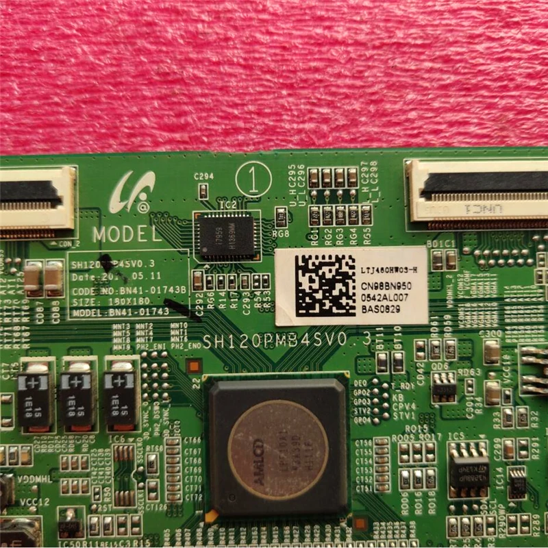 Good test for Samsung UA46D6400UJ SH120PMB4SV0.3 SH120PMB3SV0.1 UE46D6200 UN46D6200 BN95-00542A 00568A T-CON BOARD LSJ460HW01-S