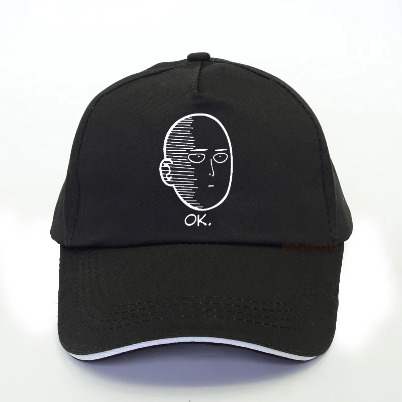 

ONE PUNCH-MAN Dad Hat 100% Cotton baseball cap Anime fan funny Hats for Women Men ok Man One Punch Man Snapback