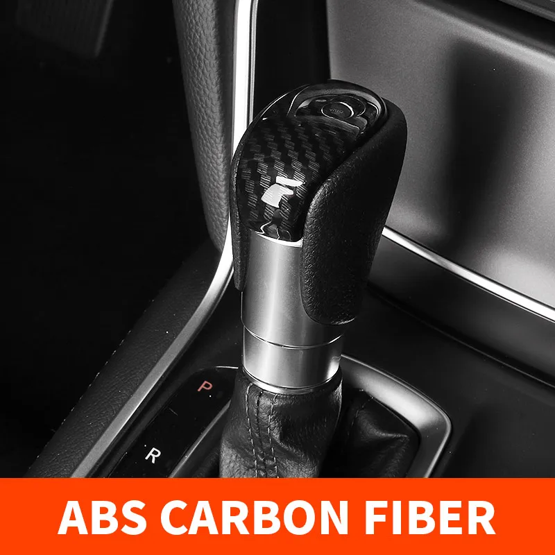 Carbon fiber 1pcs Для Honda Accord 10th ABS Шестерня декоративная крышка для головки файла Крышка для управления положение патч ремонт Декоративные автомобильные аксессуары - Название цвета: Carbon fiber 1pcs