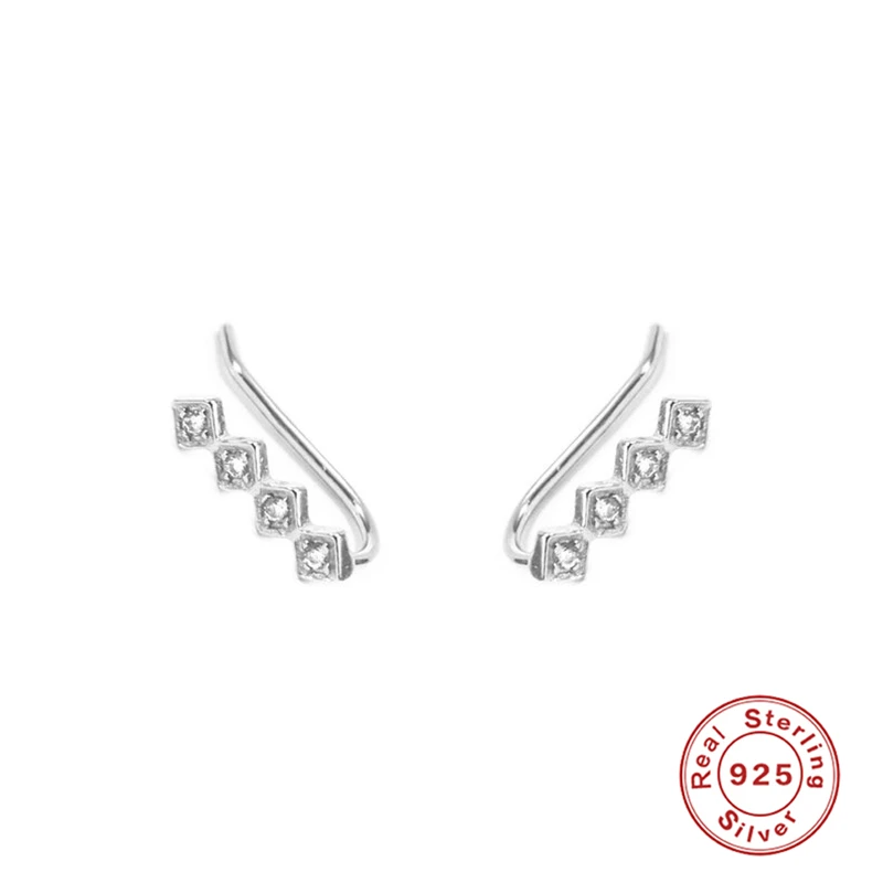 Серьги из стерлингового серебра 925 пробы для женщин, подарок на свадьбу, Золотая Звезда Цирконий, серьги для девочек, серьги с длинной кисточкой aretes R5 - Окраска металла: Shape 2