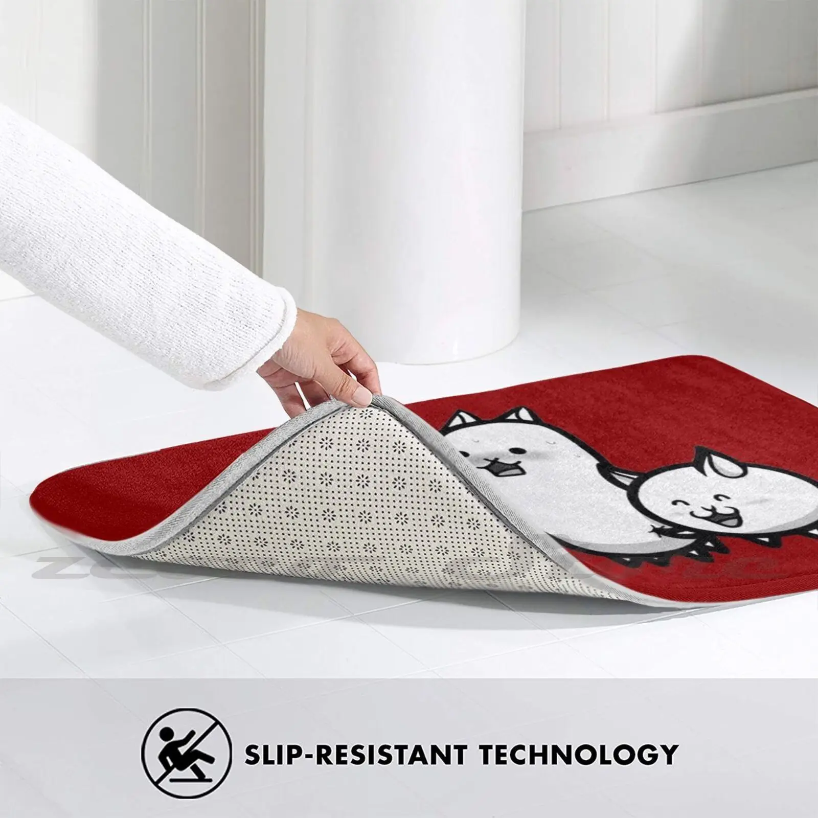 Боевой коврик для кошек Противоскользящий с поглощением мягкой воды ковер