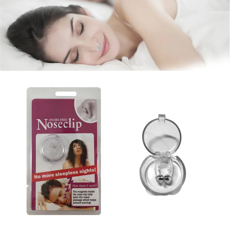 4 шт. силиконовые магнитные клипсы для носа|Сон и храп| |
