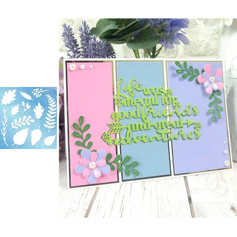 

Leaf Metal Cutting Dies for Scrapbooking and Cards Making Embossing Craft Dies