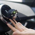 Подвесной автомобильный освежитель воздуха, из нержавеющей стали и кожи