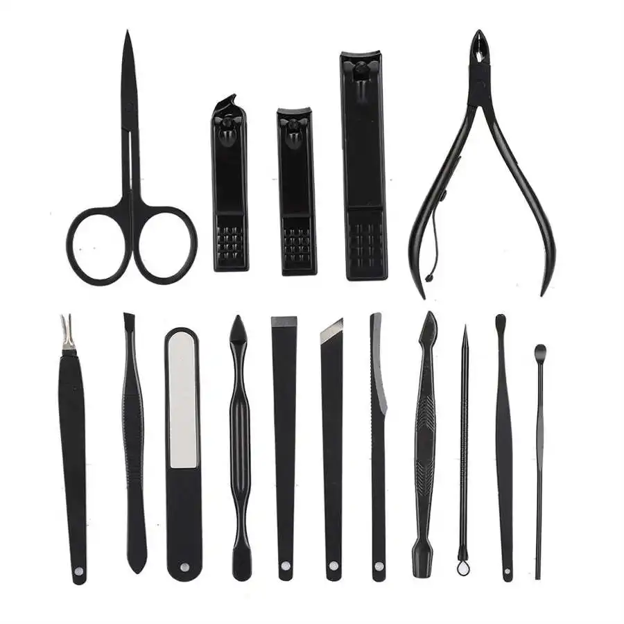 Машинка для стрижки ногтей из нержавеющей стали ножницы бровей толкатель