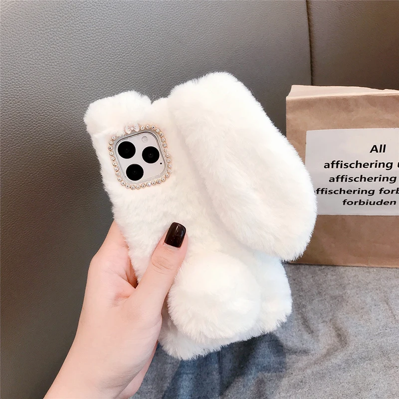 Забавный DIY подарок стильная мышь кролик элегантный стиль Оболочка Чехол для