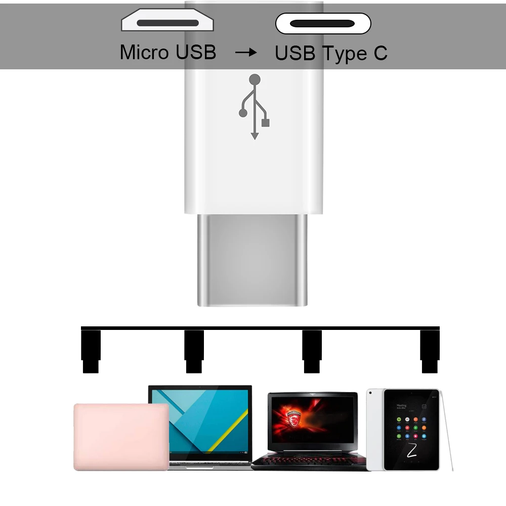 Адаптер USB Type C-мобильный телефон Universal-Plug And Play компактный удобный для переноски