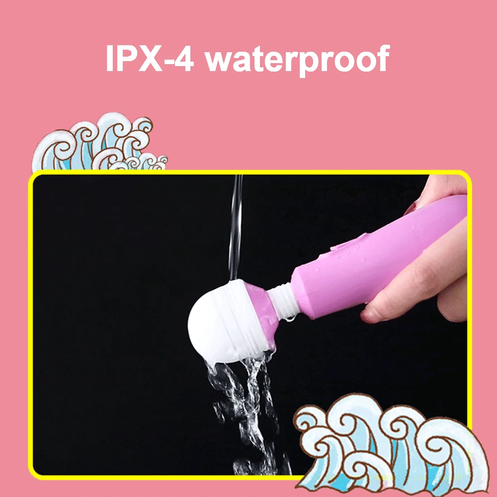 Вагинальный клиторальный Аккумулятор для массажера Power ful Wand AV водонепроницаемый