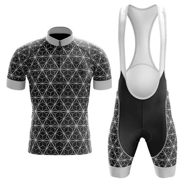 

Ropa Ciclismo Cycling Jersey Bib Shorts Set Quick Dry 19D Gel Pad Mountain Cycling Clothing Suit Outdoor Mtb Bike Wear Triathlon