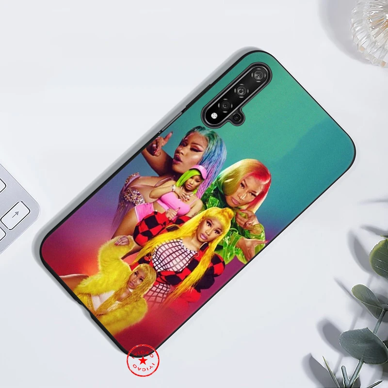 Мягкий чехол IYICAO Nicki Minaj Rapper для huawei Honor 20 10 9 9X 8X 8C 7X 7C 7A 6A Lite Pro View Note Silicone |