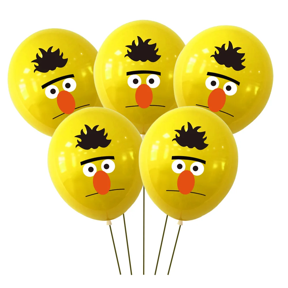 Украшение для тематической вечеринки Улица Сезам баннер на день рождения набор