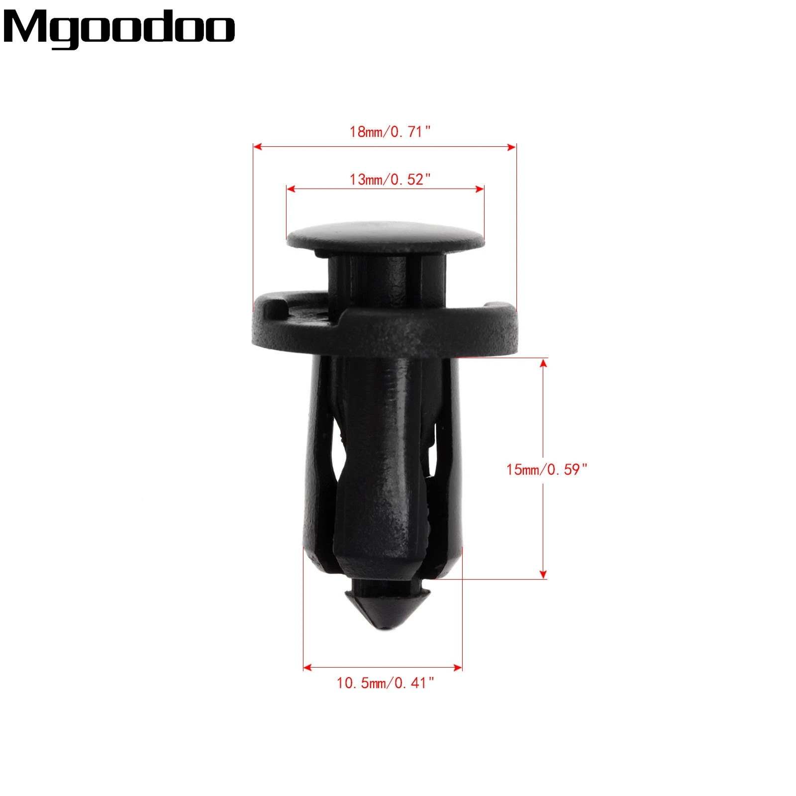 10 шт. пластиковые заклепки для крышки автомобильного бампера 5 мм|plastic rivet|cover