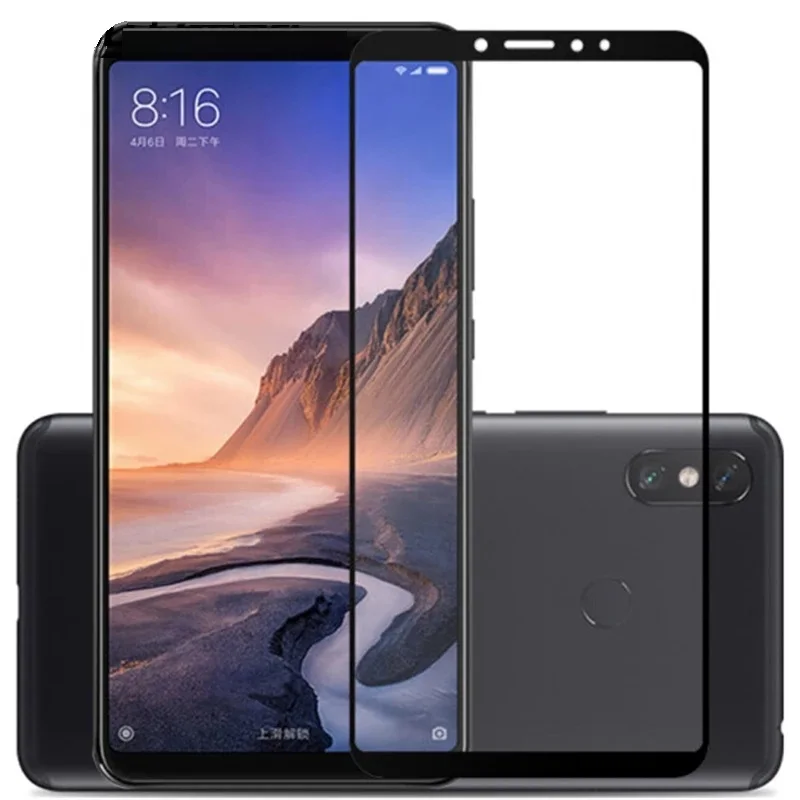 Закаленное стекло с полным покрытием для Xiaomi Max 3/Mi A3/5 Plus/9T Pro/K20 Pro Защита экрана Mix 2