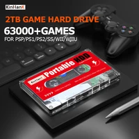 2t hdd portable external hard drive disk with 63000games for sega saturnps1ps2ps3wiiuwiin64 sata 3 0 for pc windows macos