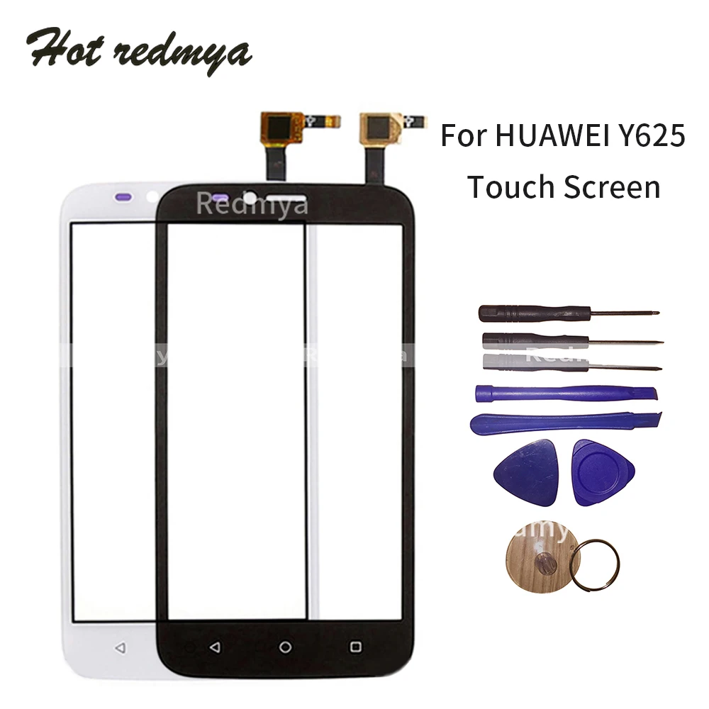 Сенсорная панель для Huawei Ascend Y625 Y 625 сенсорный экран дигитайзер Переднее стекло