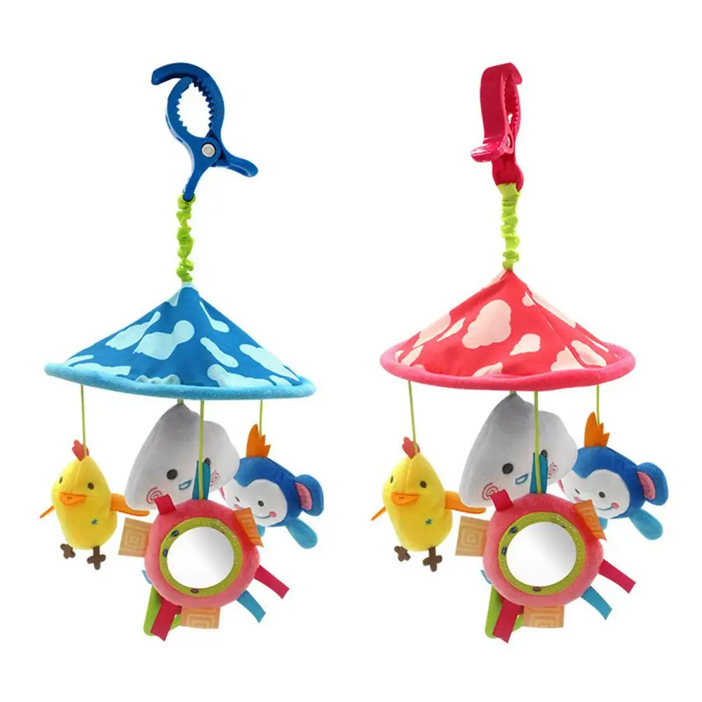 

Baby Toys 0-12 Months Crib Mobile Bed Rattles Educational Toy For Newborns Car Seat Hanging Infant Crib Spiral Stroller Toy New