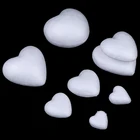 10 шт., шарики из пенополистирола, в форме сердца