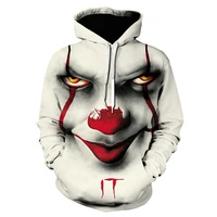 mens funny clown printed sweater autumn hip hop designer sportswear can be customized fashion warm super dalian hoodie 4xl