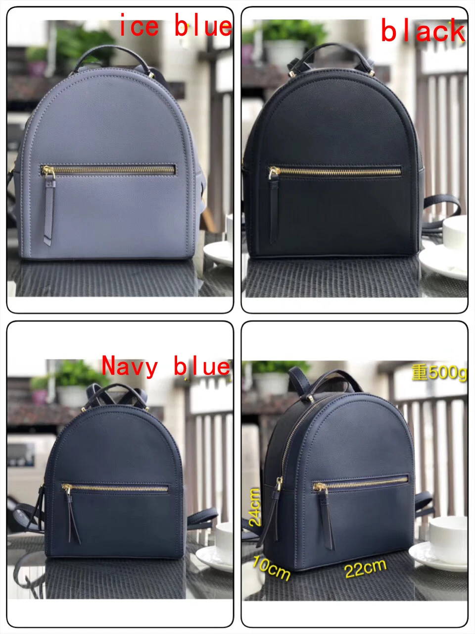 

Рюкзак на молнии для женщин-подростков, повседневный однотонный рюкзак из искусственной кожи с мягкими ручками и внутренним карманом, 2022